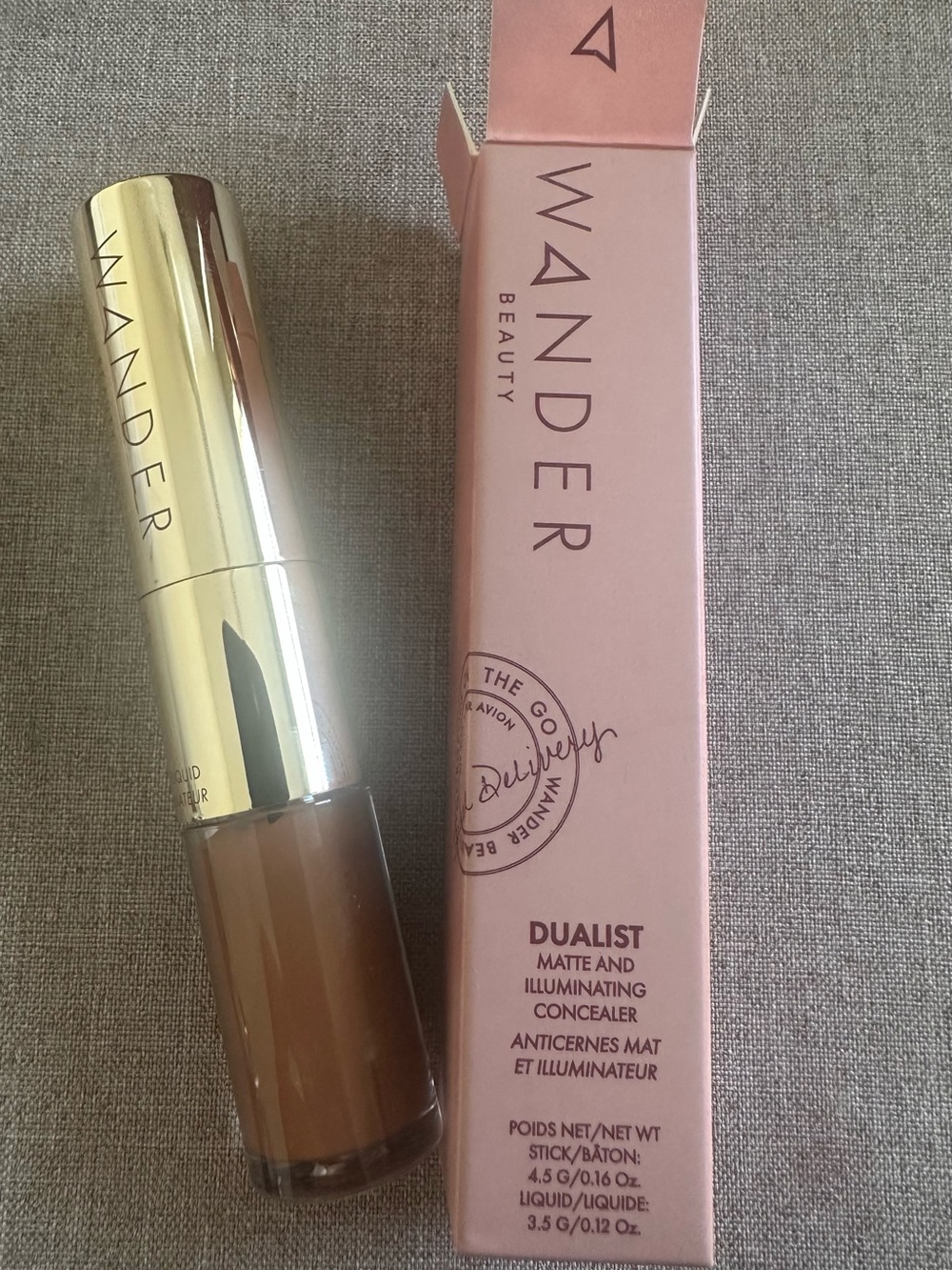 Wander Beauty Dualist Matte & Illuminating Concealer - Deep Fonce